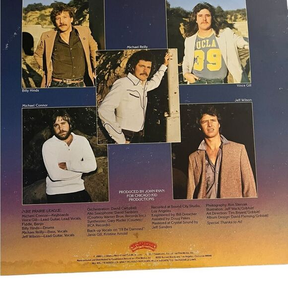 VINTAGE PURE PRAIRIE LEAGUE - FIRIN UP’ LP VINYL RECORD CLASSIC COUNTRY ROCK - Picture 5 of 7